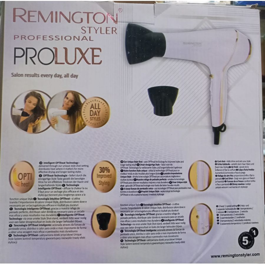 Remington Professional Styler Proluxe Hair Salon Dryer  